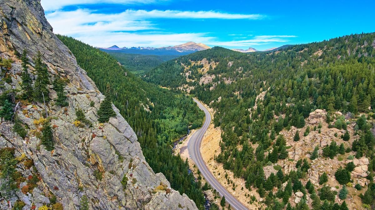 2018-08 CO Colorado Trip Aerial Day 8 Peak to Peak Highway (14)